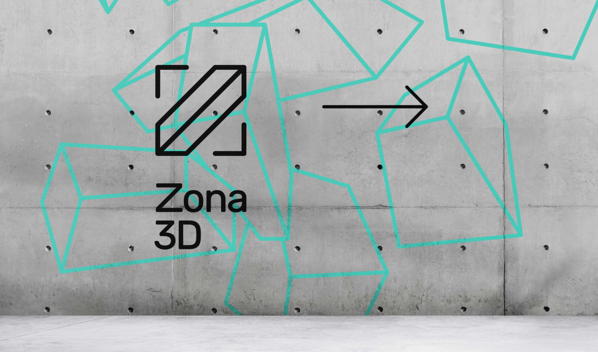 Brand Identity for Zona 3D / Applications