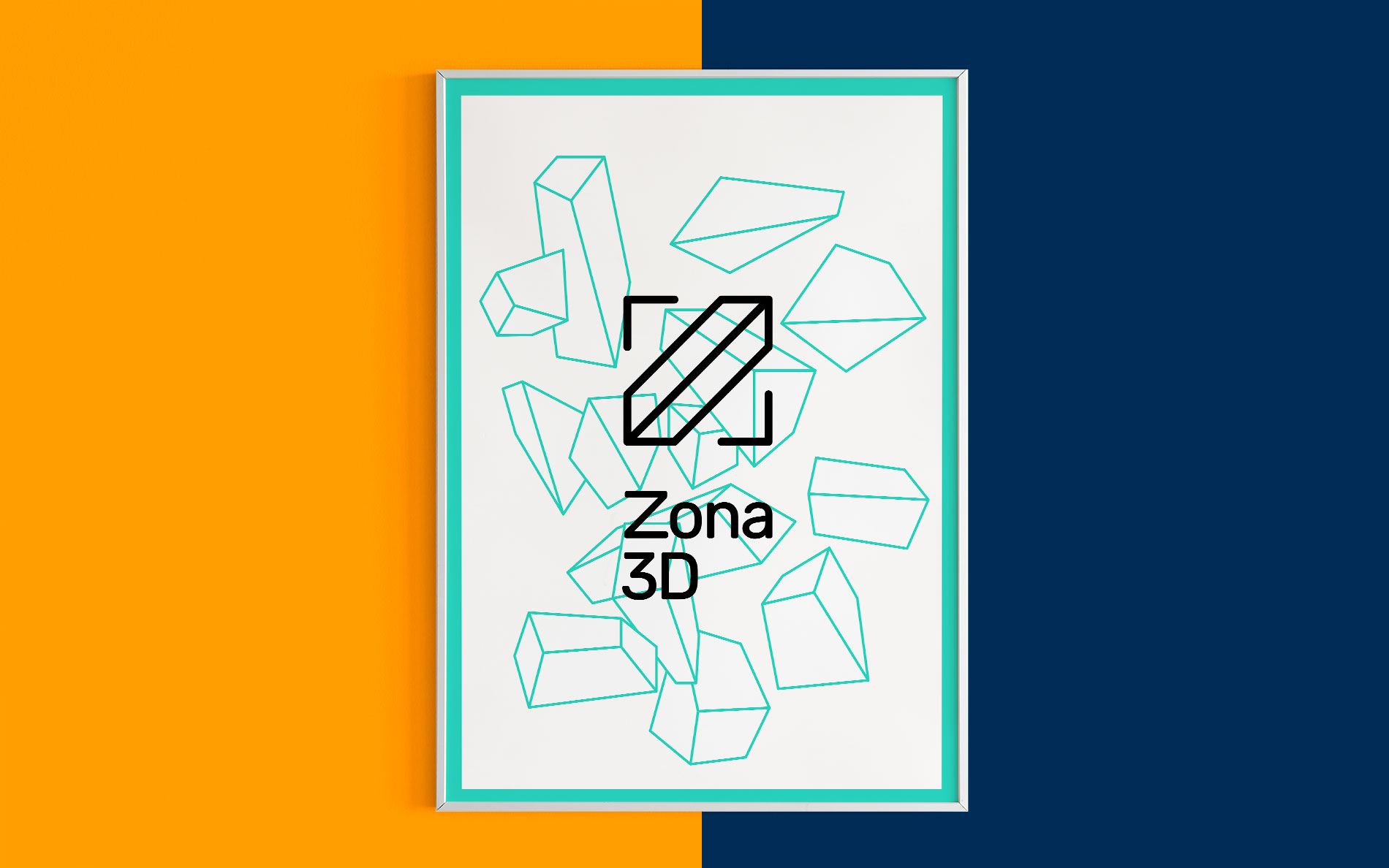 Brand Identity for Zona 3D / Applications