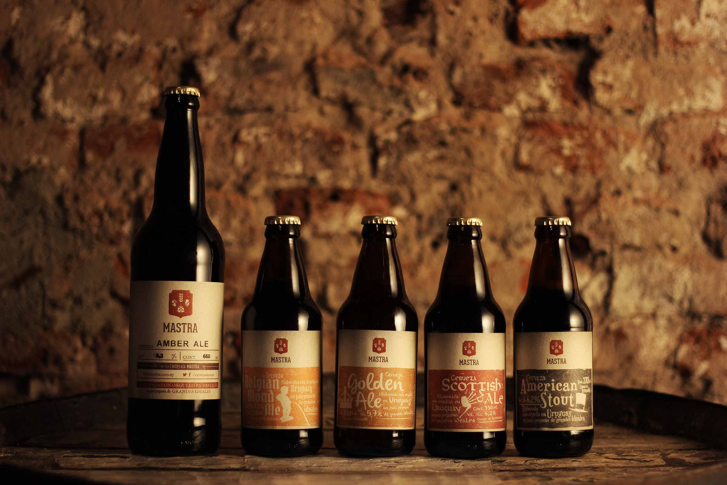 Brand Identity and packaging design for Mastra Craft Beer