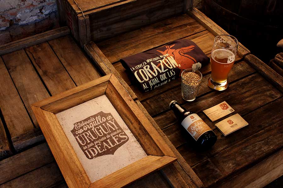 Brand Identity and packaging design for Mastra Craft Beer